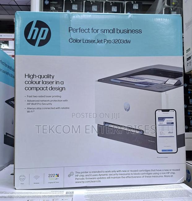 Brandnew HP 3203dw Colorlaserjet Printer - main view