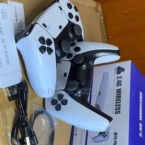 M15 Retro TV Gaming Console – Wireless Game Stick With Dual Controlle