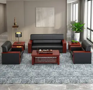 5-Seater Executive Waiting Sofa : Office Reception Sofa Set