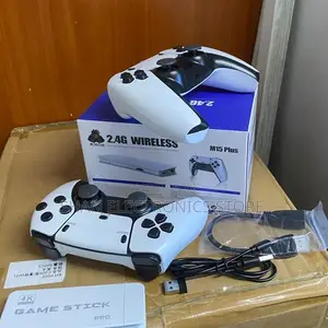 M15 Retro Game Console for TV – Wireless 2 Player Gaming Stick
