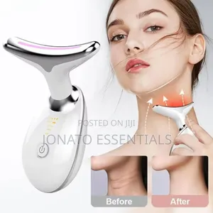 Neck Massager Face Lifting LED Photon Wrinkle Remover Device