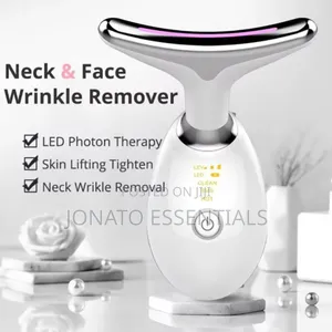 Neck Massager Face Lifting LED Photon Wrinkle Remover Device