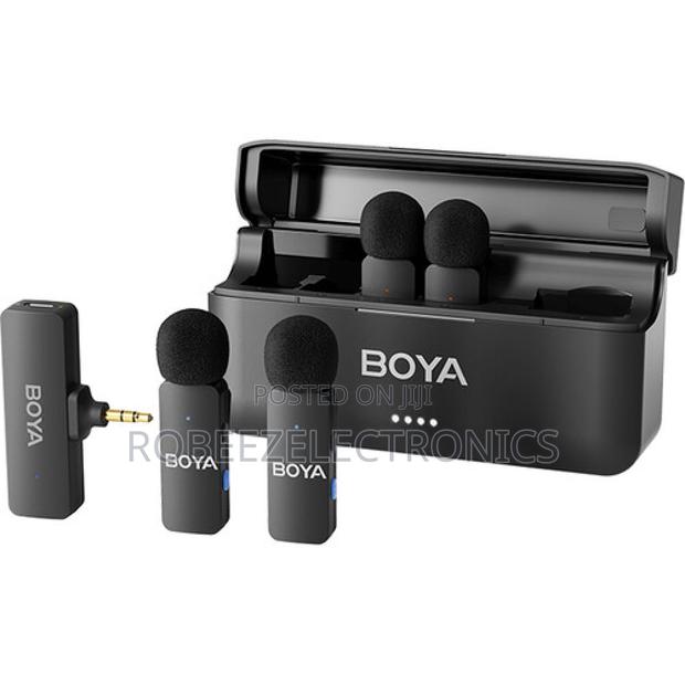 Boya BY-V4 4-Person Microphone With TRS for Cameras & Smartphones