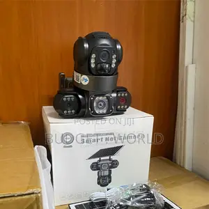Three Powerful Lenses Pro V380 Triple Lens Security Cam PTZ Control