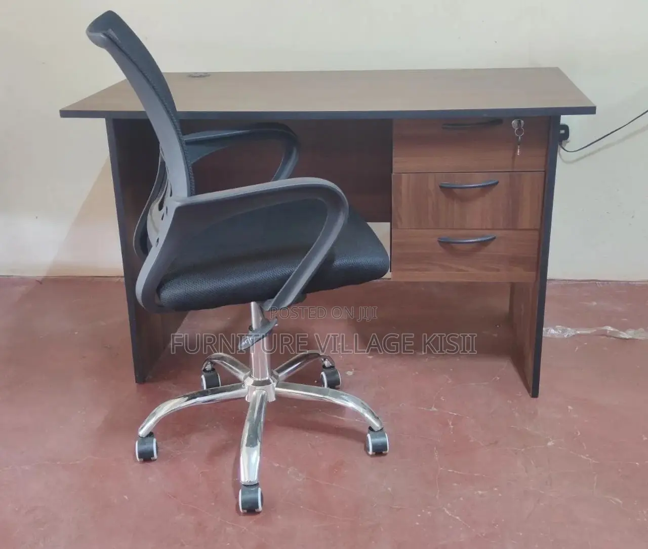 Office Desk; 1.2M Clerical Desk and Chair Combo