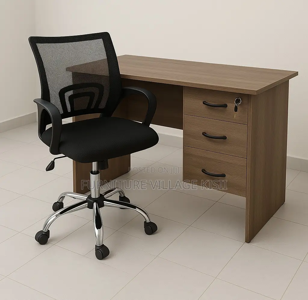 Office Desk; 1.2M Clerical Desk and Chair Combo