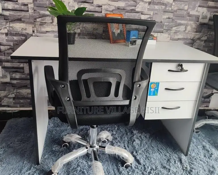 Office Desk; 1.2M Clerical Desk and Chair Combo