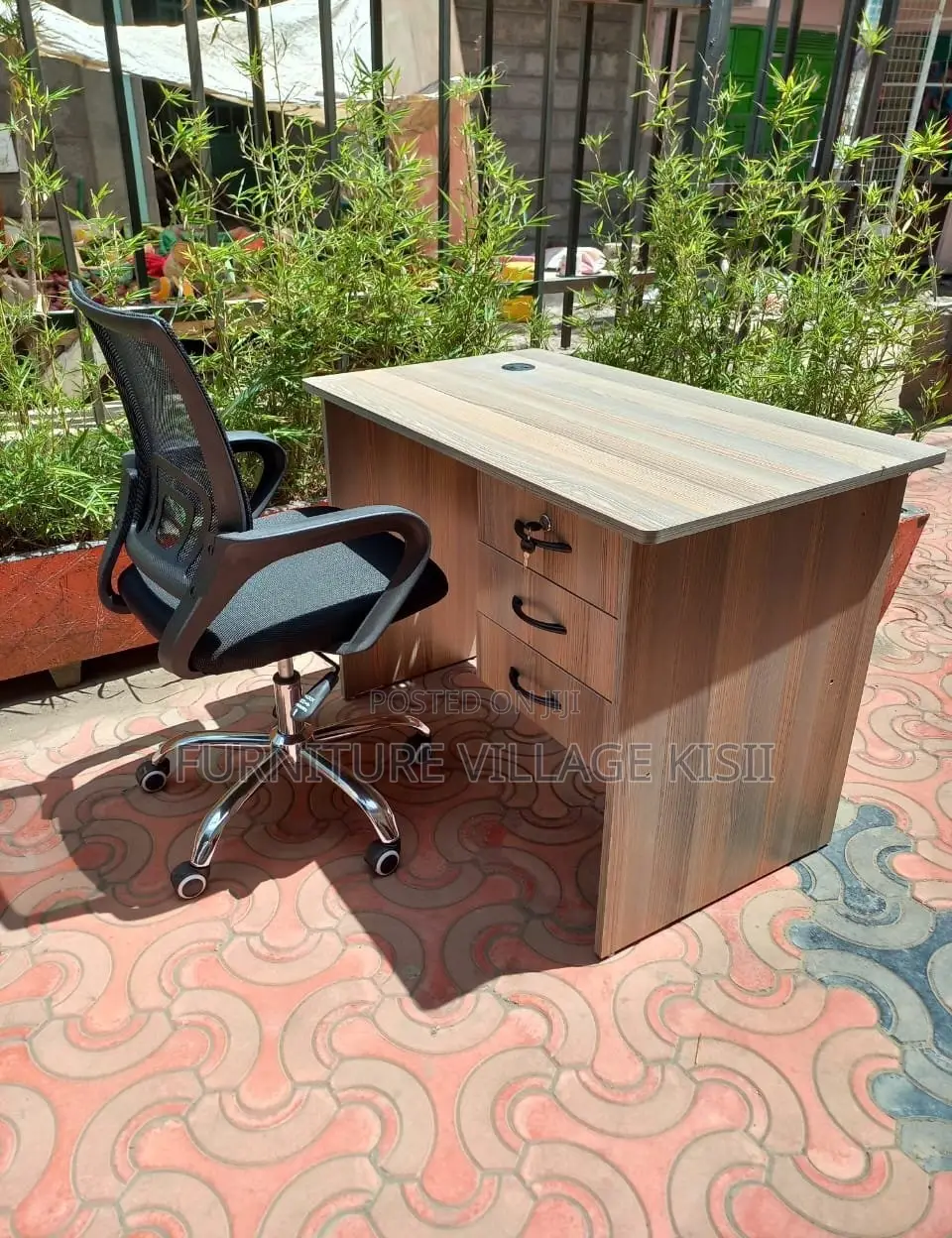 Office Desk; 1.2M Clerical Desk and Chair Combo