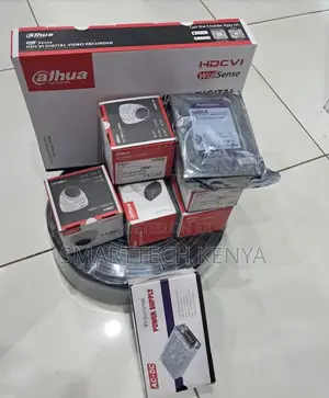 Dahua CCTV Security Cameras / Dahua 4 Channel Full Kit 2mp.