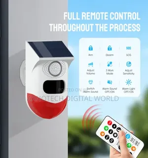 Smart WiFi Outdoor Solar PIR Motion Sensor Alarm With APP Control