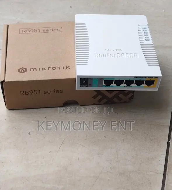 MikroTik RB951Ui High Power 2.4GHz Wi-Fi Router With Ethernet Ports