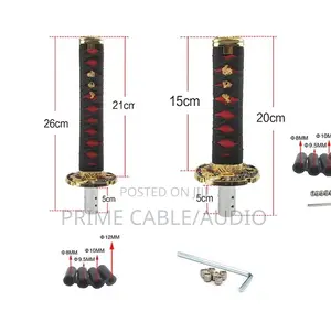 Sword Gear Shift Knob – Universal SamuraiStyle Car Manual Gear Shifter