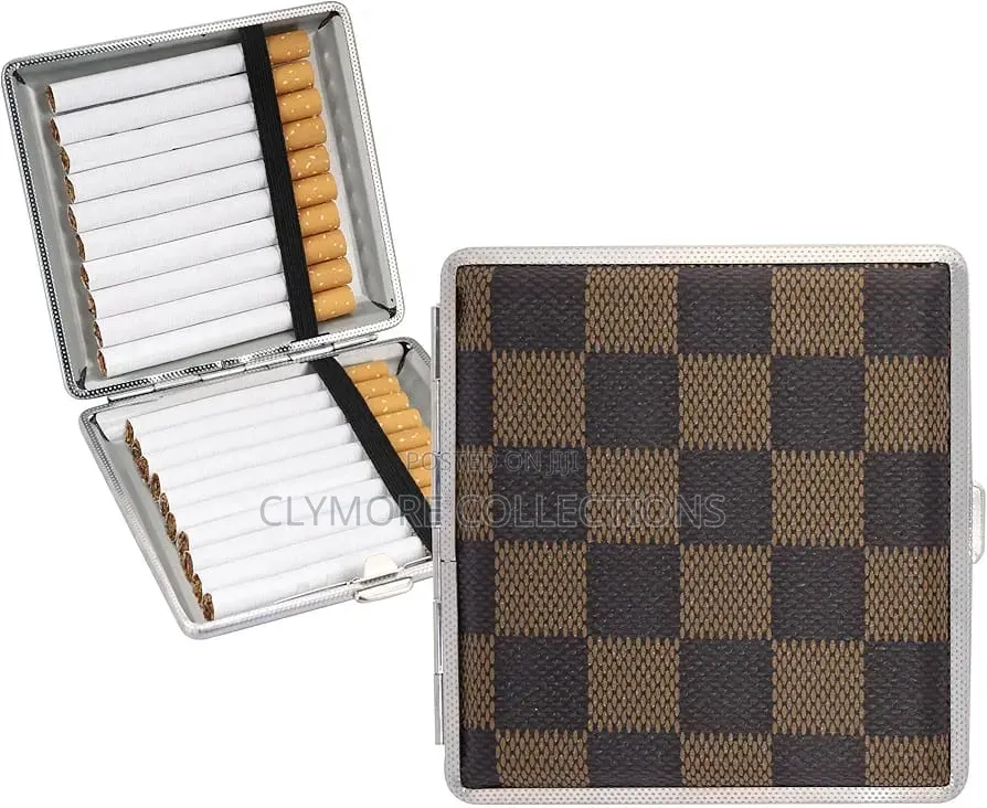 Durable 20-Capacity Pocket Cigarette Storage Box - Crushtight Case