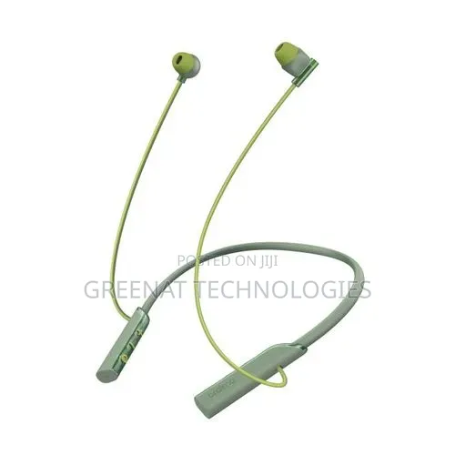 Green Oraimo Necklace Lite OEB-311 Neckband Earphones 30H Vibration