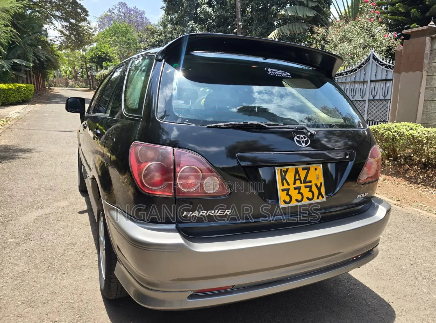 Toyota Harrier 2002 Black