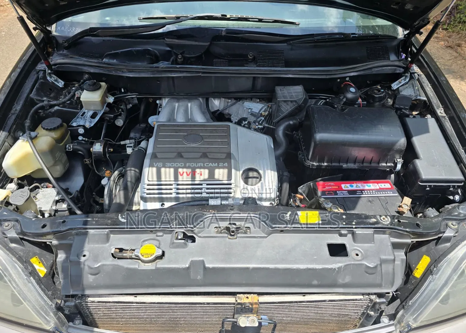 Toyota Harrier 2002 Black