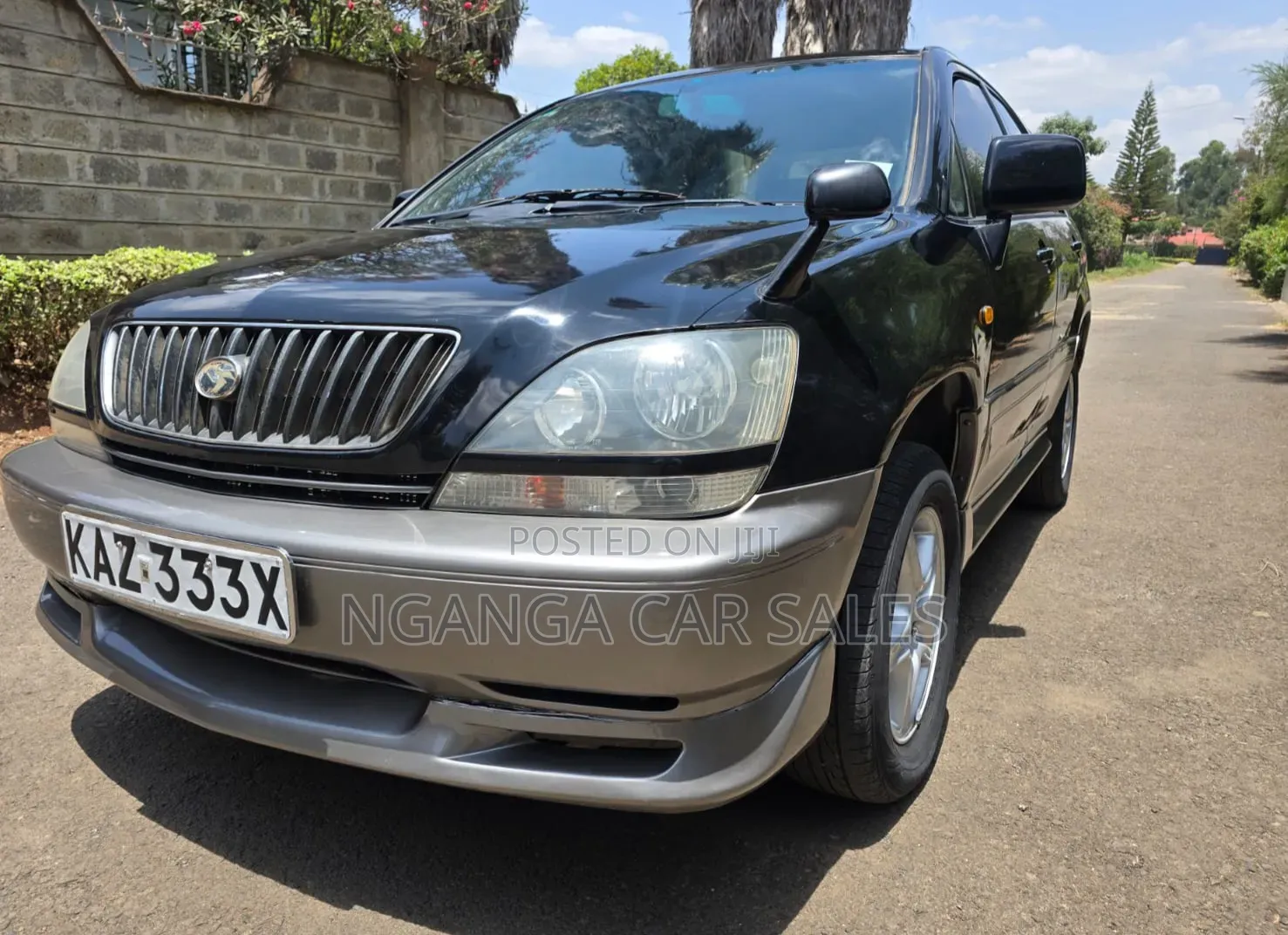 Toyota Harrier 2002 Black