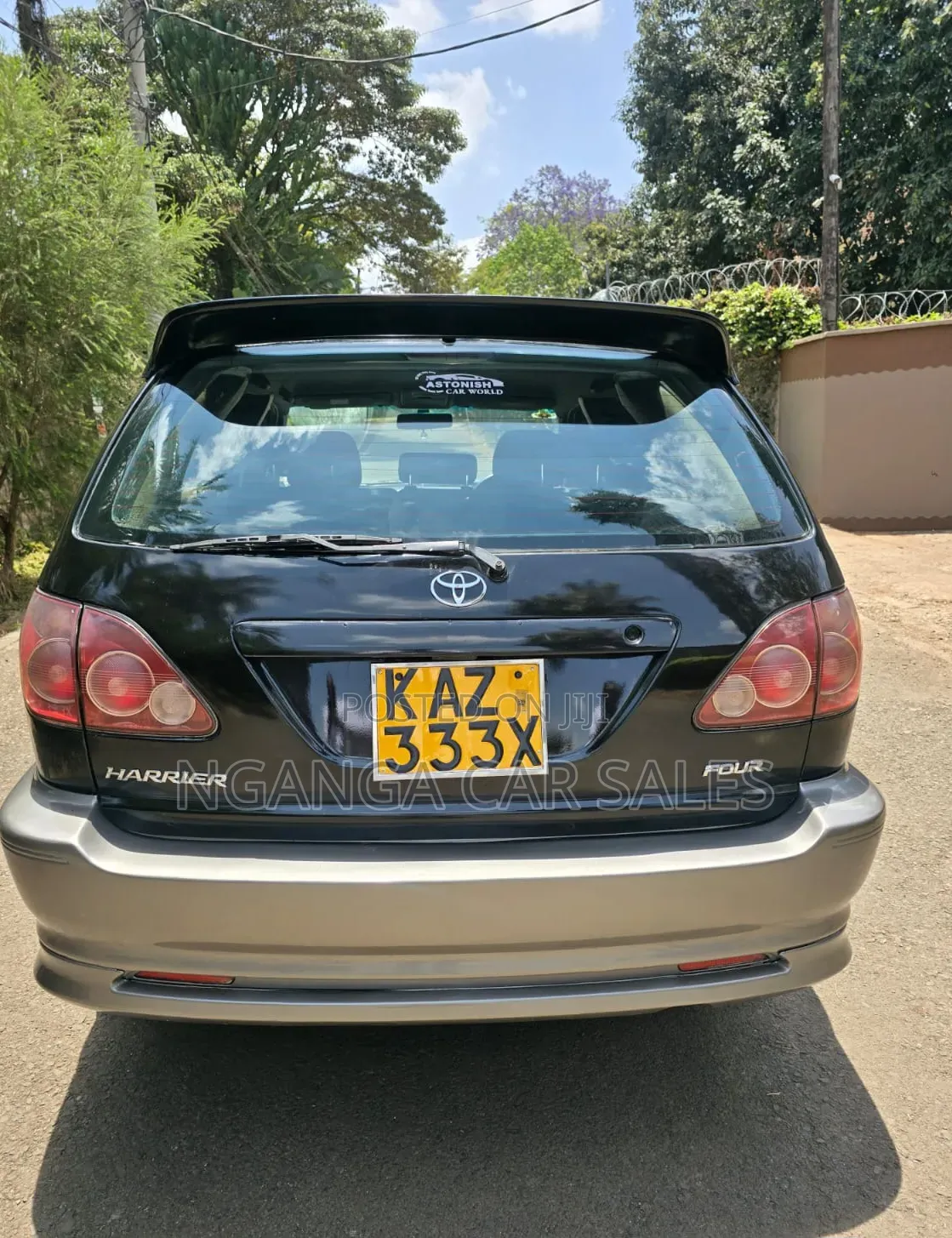 Toyota Harrier 2002 Black