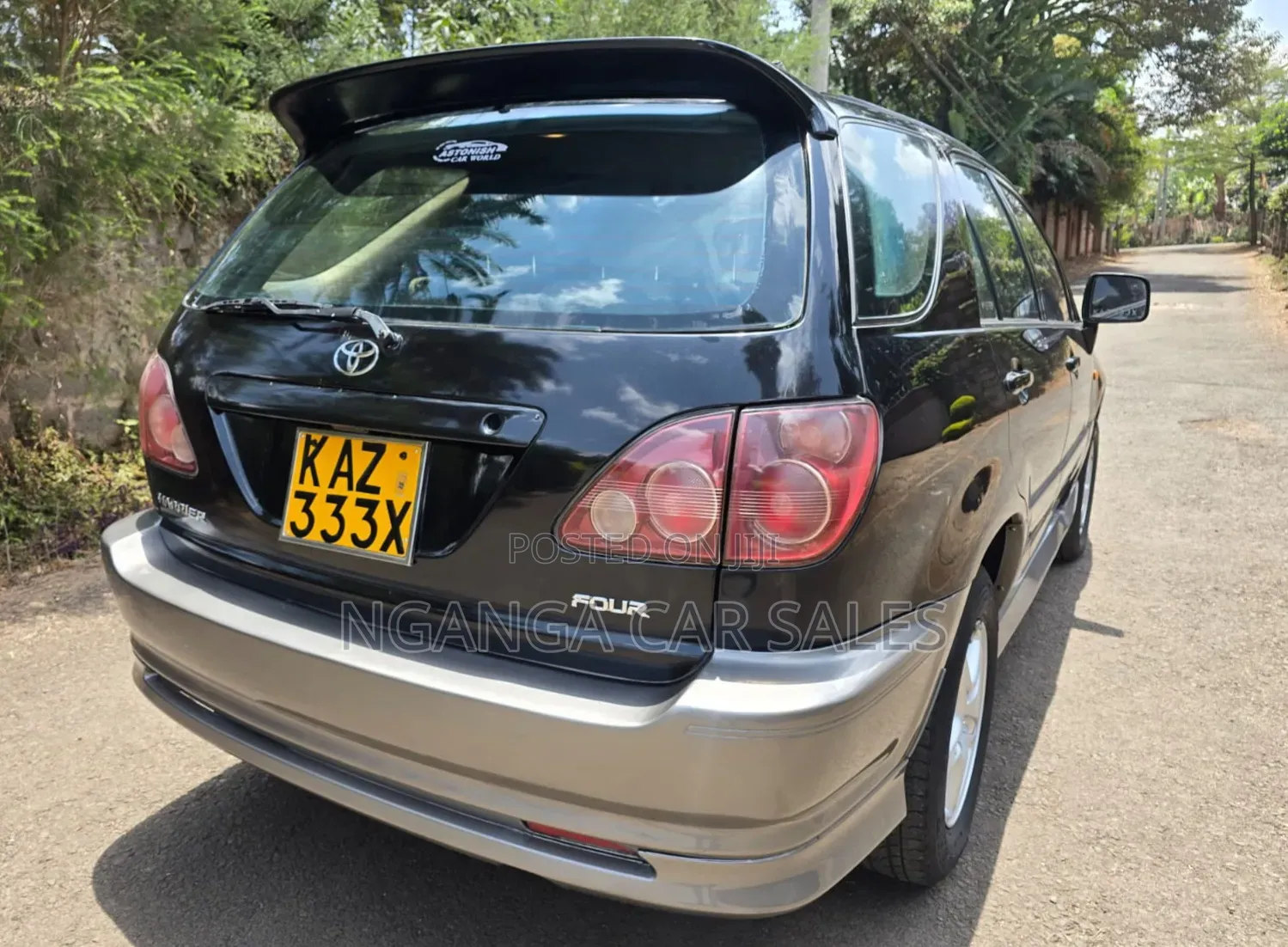 Toyota Harrier 2002 Black