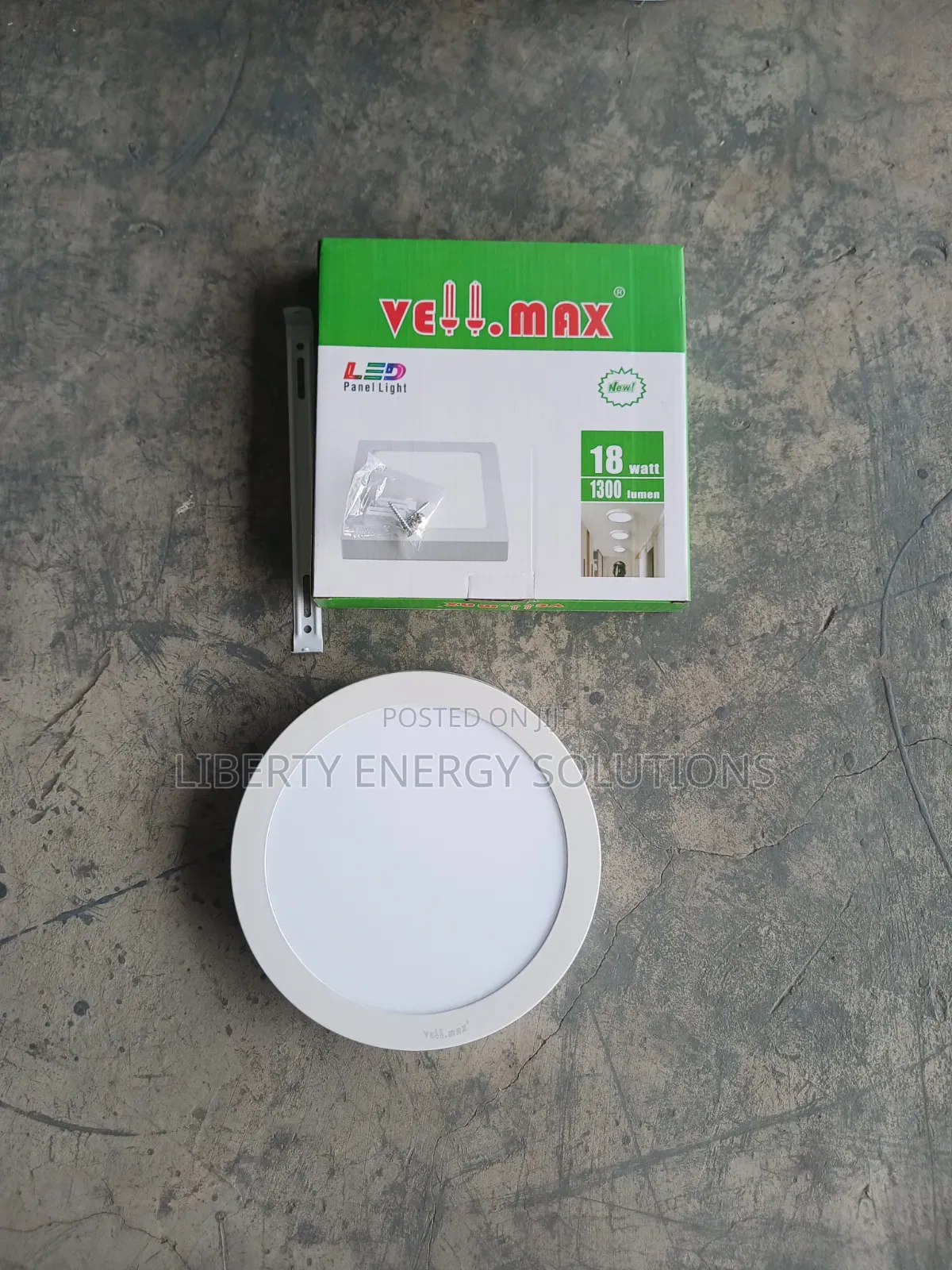 18-Watt Vellmax Surface Mounted Panel Light