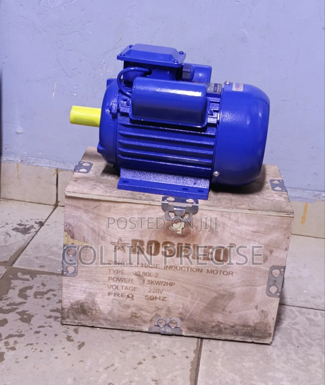 Boshleo 2HP Single-Phase Electric Motor