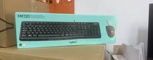 Logitech MK120 Plug-and-Play USB Combo