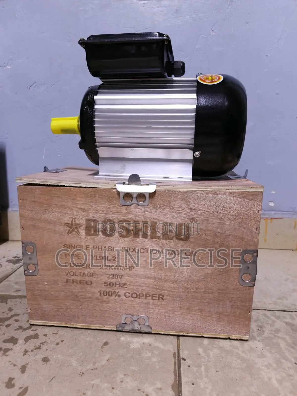 Boshleo 3HP Single-Phase Electric Motor