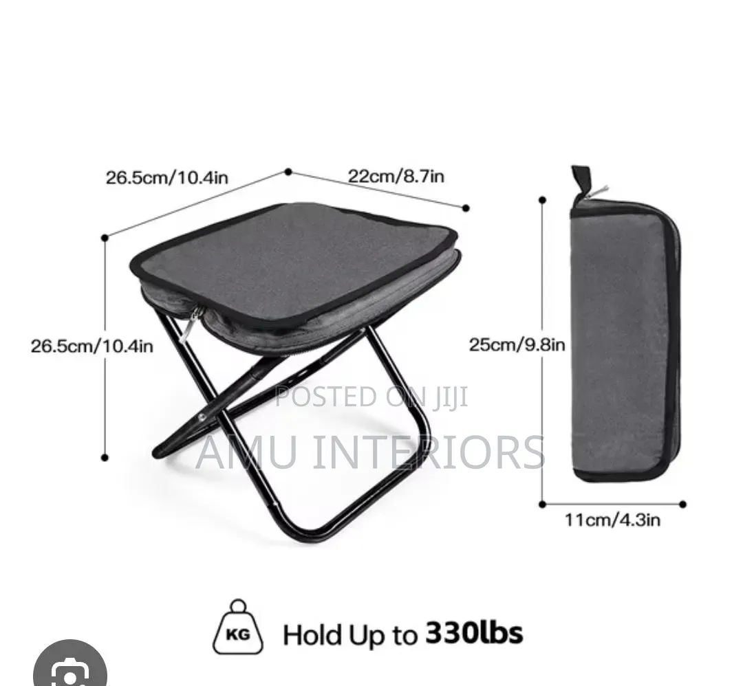 Portable Foldable Stool in Bag