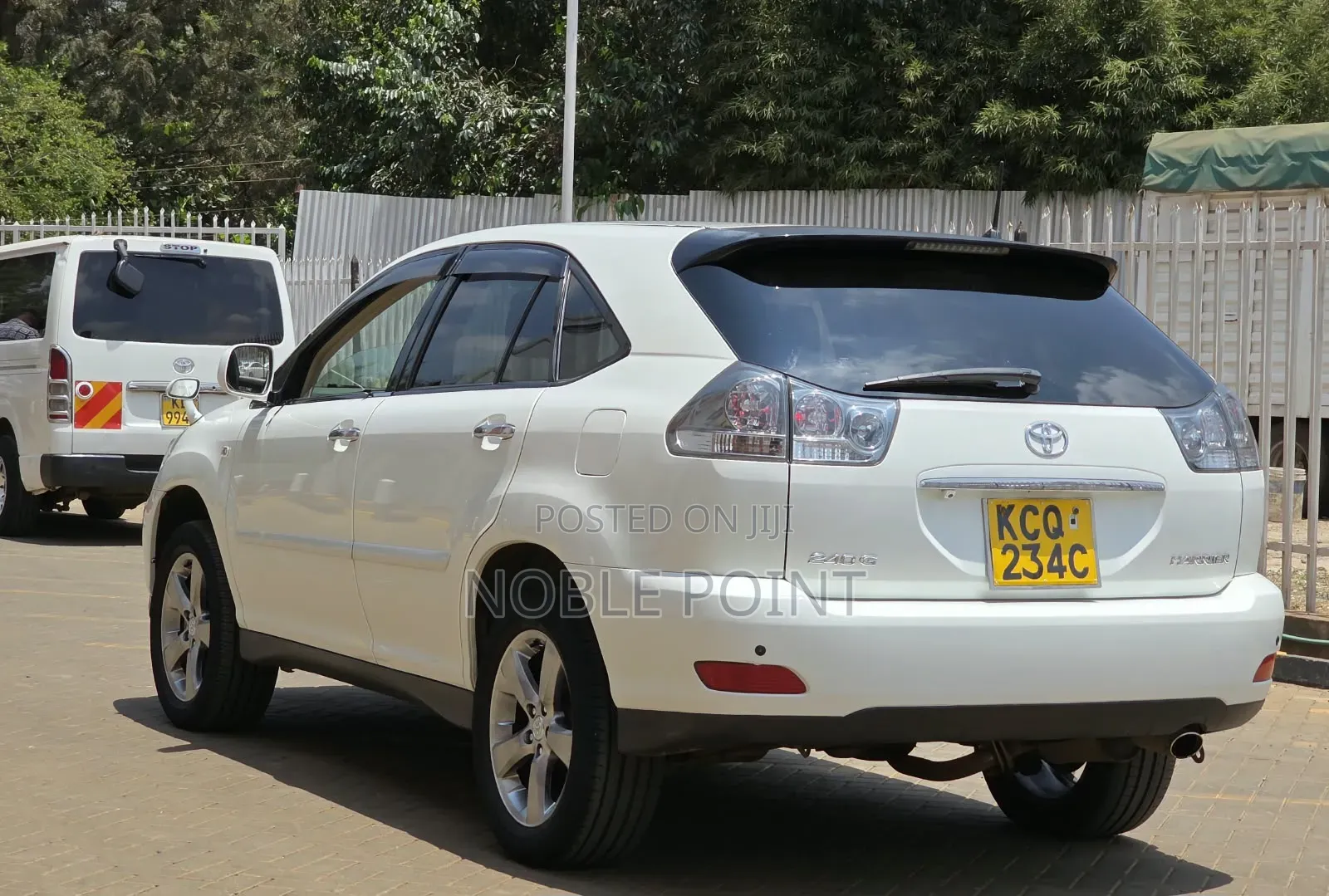 Toyota Harrier 2012 White