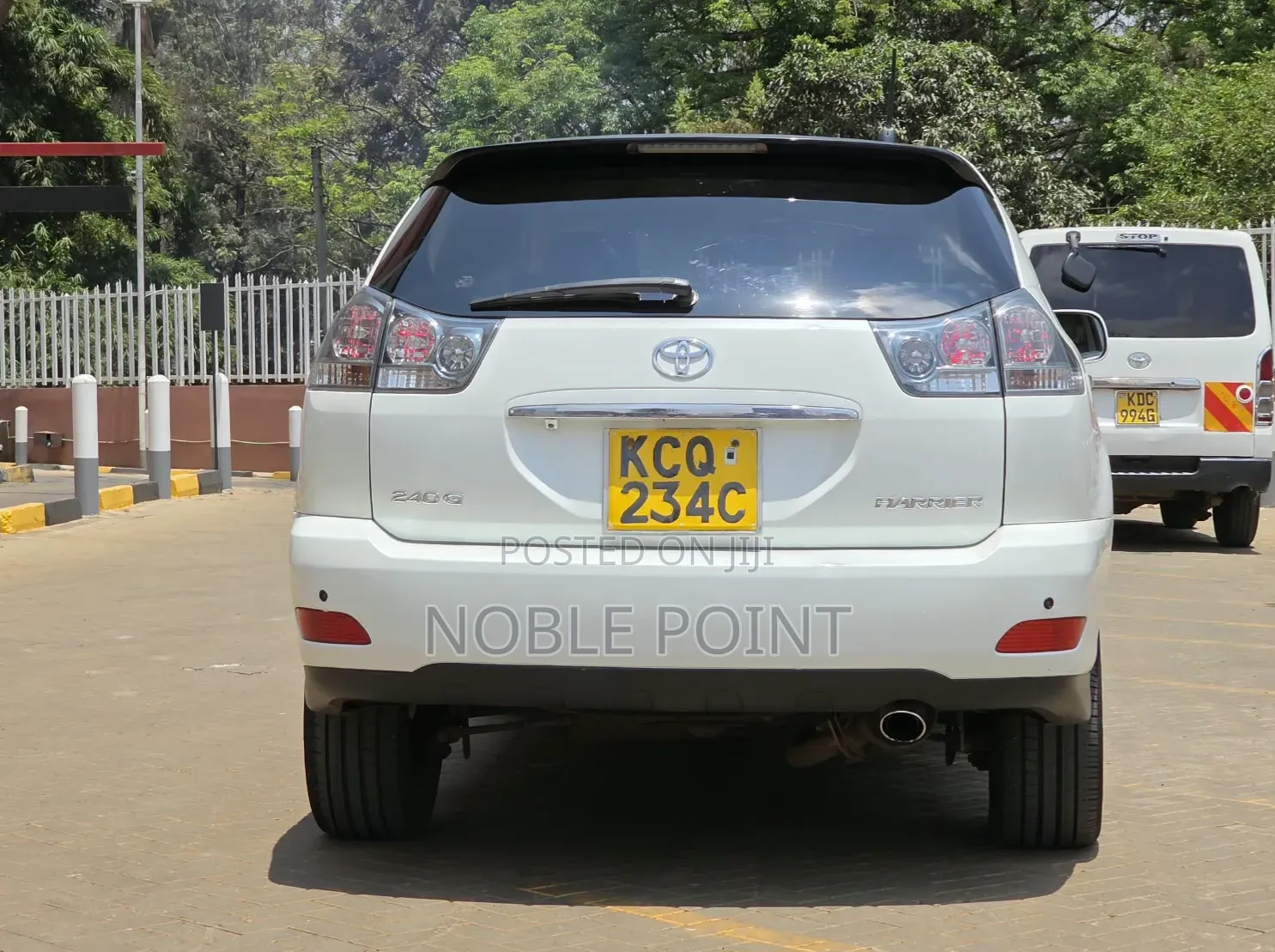 Toyota Harrier 2012 White