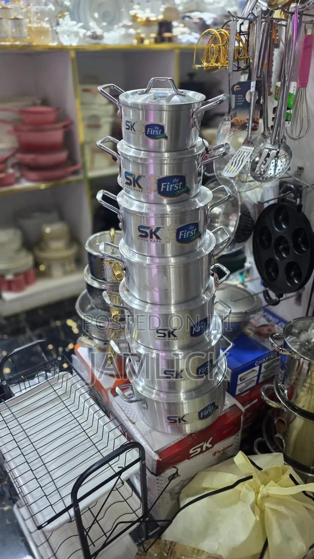 14pcs Sk Heavy Sufuria Set – Jm