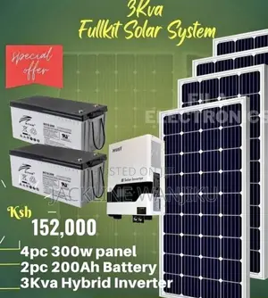 3KVA FULL KIT SOLAR SYSTEM / 3 Kva Solar System Backup