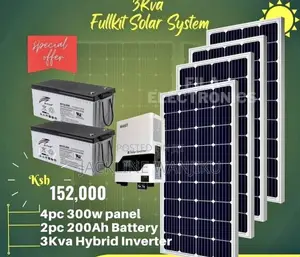 3KVA FULL KIT SOLAR SYSTEM / 3 Kva Solar System Backup