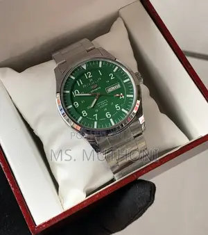 Automatic Seiko 5 Sports Military Green Field Watch