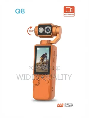 Q8 4K Ultra HD Sports Vlogging Pocket Gimbal Camera.