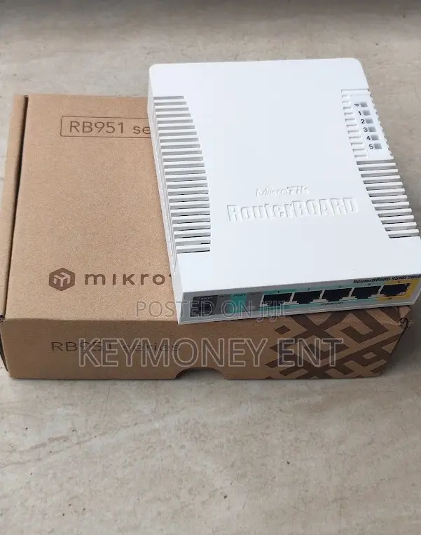 MikroTik RB951Ui-2HnD Wireless Router 5 Port 2.4GHz