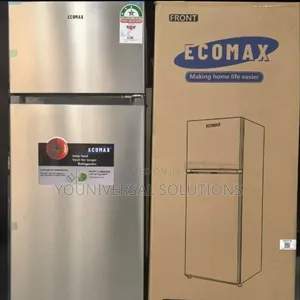 Ecomax 230 Litres Dark Silver Double Door Refrigerator