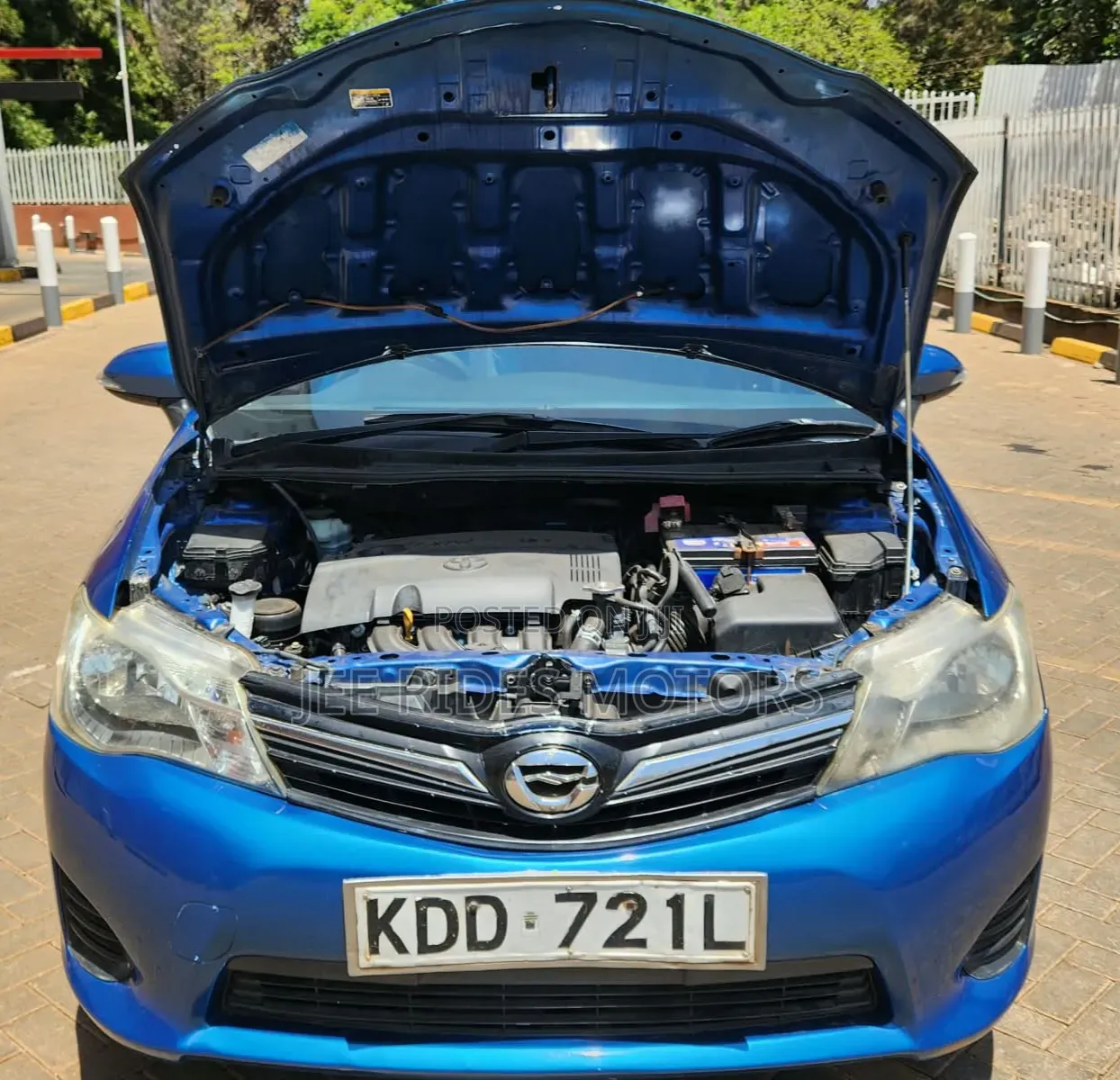 Toyota Corolla Fielder 2014 Blue