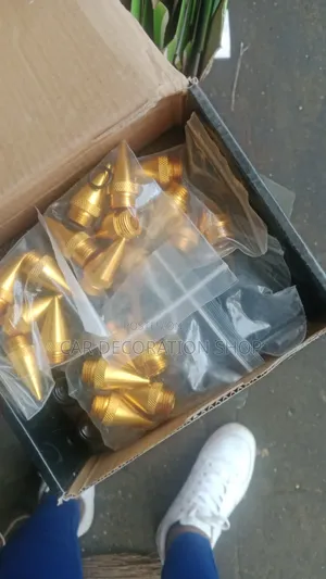 20pcs Rim Decoration Purple Bullets Nuts