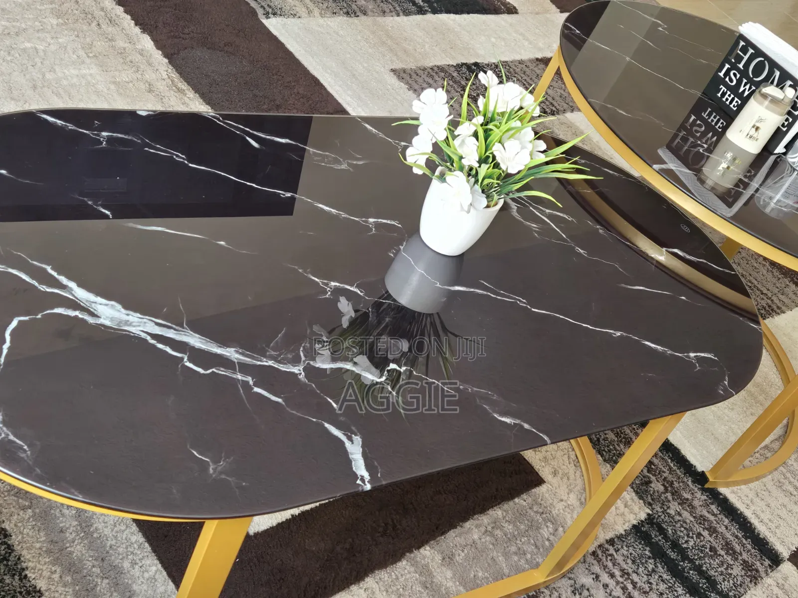2 in 1 Glass Coffee Table