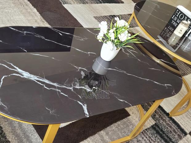 2 in 1 Glass Coffee Table - thumbnail 2