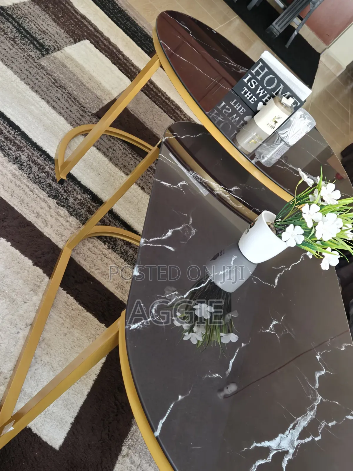 2 in 1 Glass Coffee Table