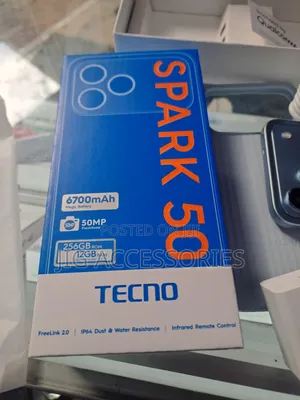 New Tecno Spark 50 128 GB Gray