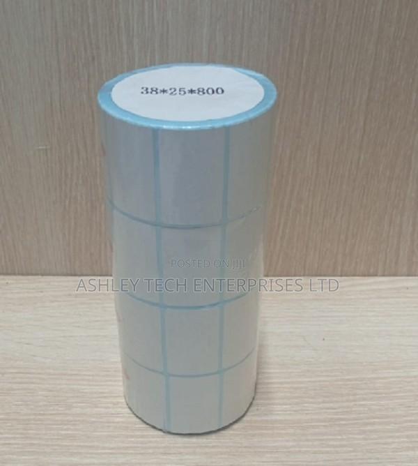 ``38×25mm Thermal Barcode Labels – Adhesive Stickers