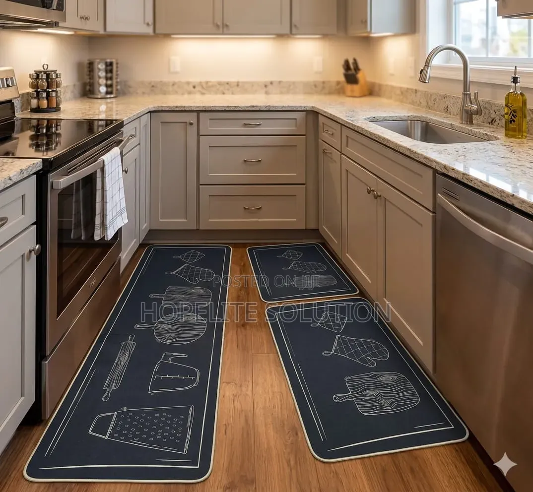 Three Pieces Kitchen Mat