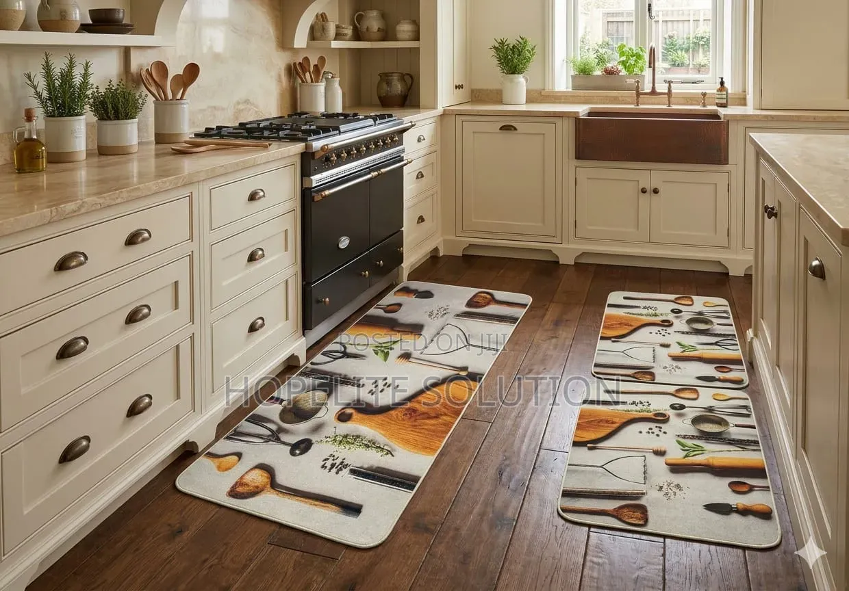 Three Pieces Kitchen Mat