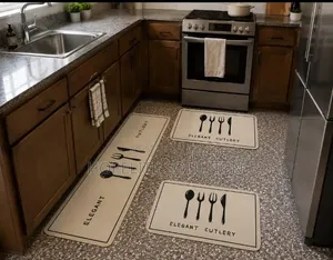 Three Pieces Kitchen Mat