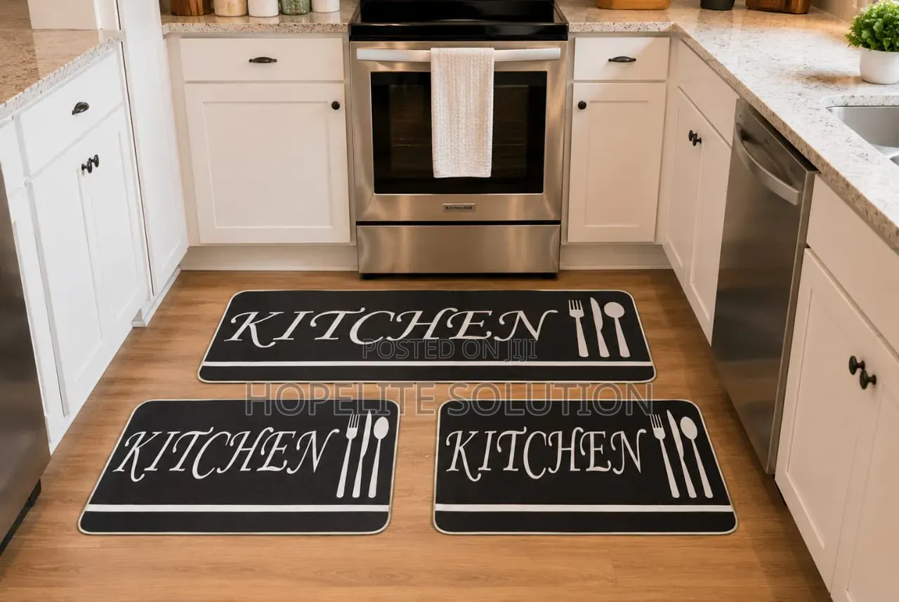Three Pieces Kitchen Mat