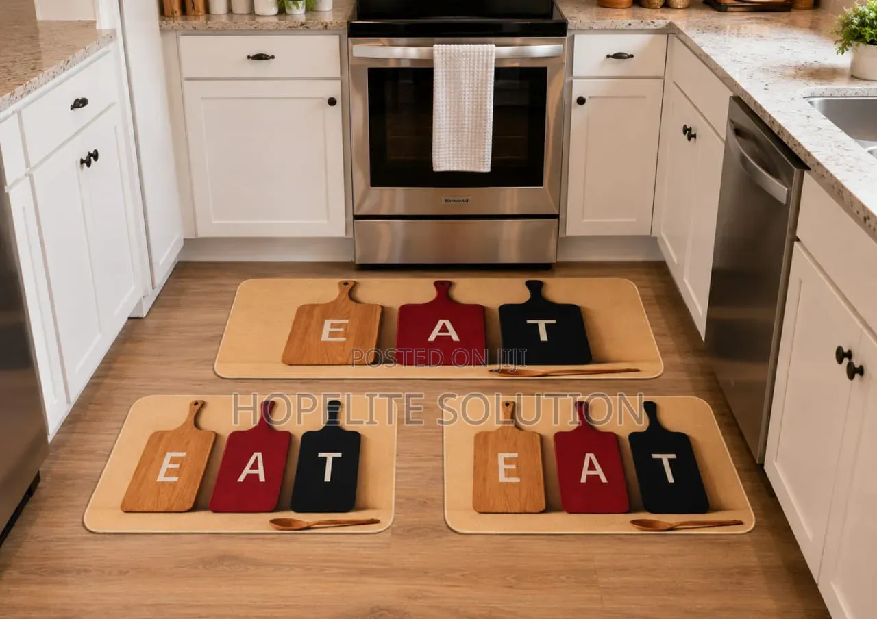 Three Pieces Kitchen Mat