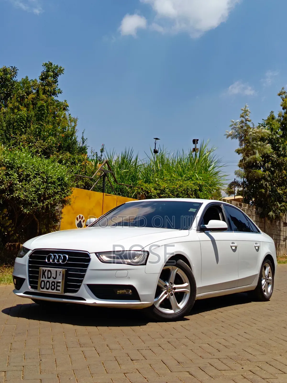 Audi A4 2015 White